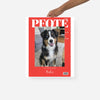 Magazin-Cover-Poster – personalisiert mit deinem Haustier | PawMemories